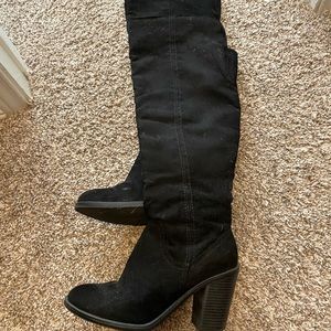 Knee High Black Boots